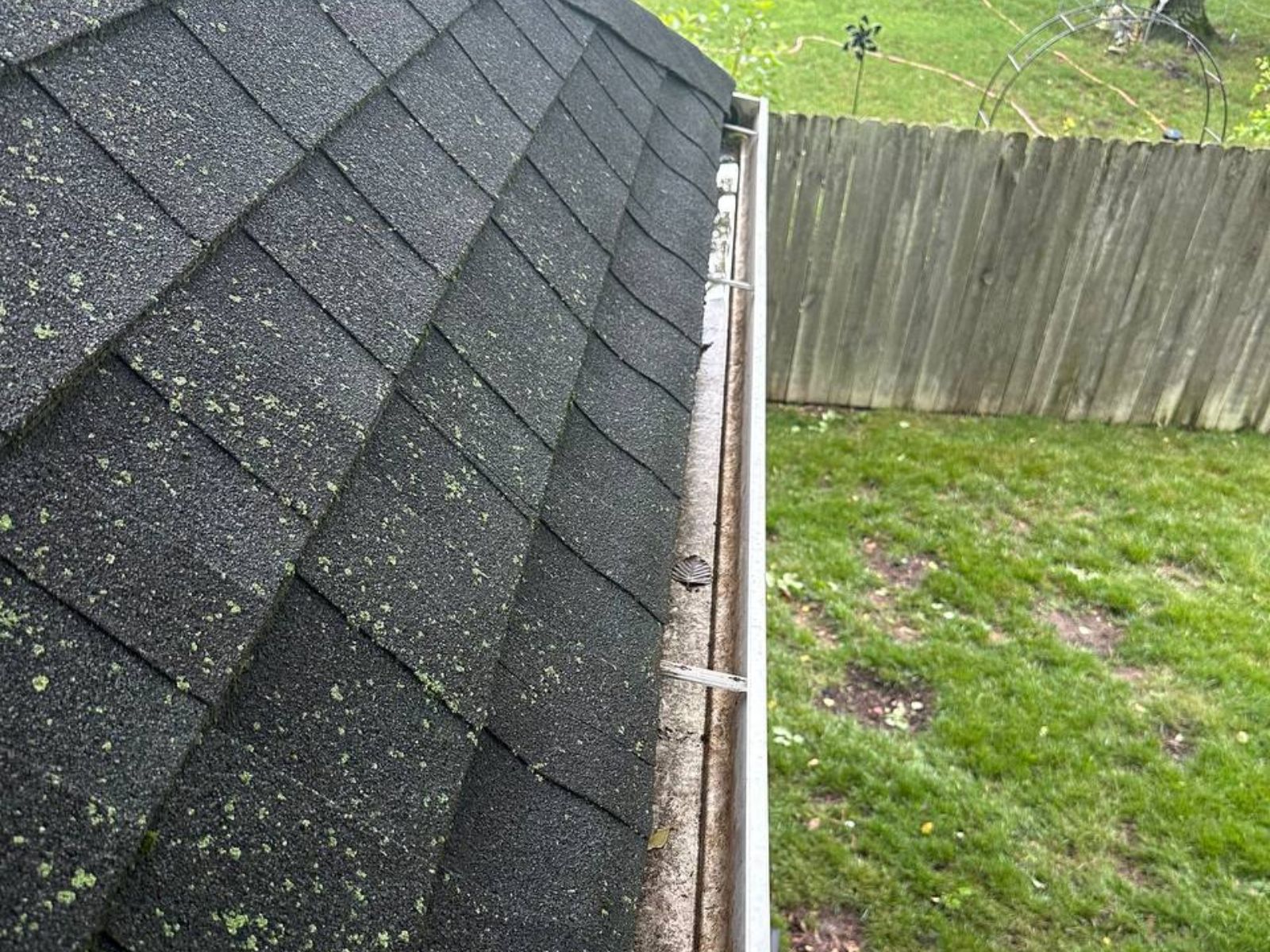 Professional gutter cleaning in Charlotte NC, included free with installation